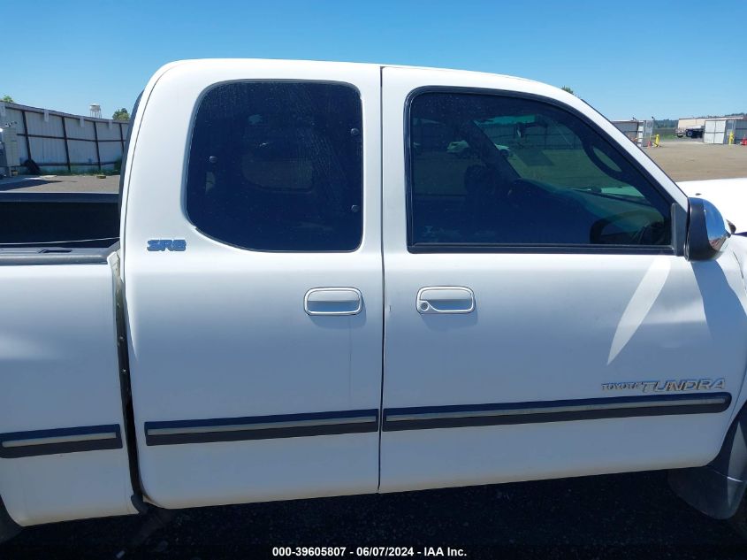 2001 Toyota Tundra Sr5 V8 VIN: 5TBBT44101S198984 Lot: 39605807