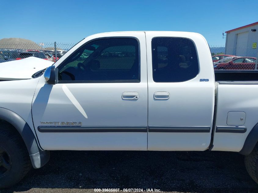 2001 Toyota Tundra Sr5 V8 VIN: 5TBBT44101S198984 Lot: 39605807