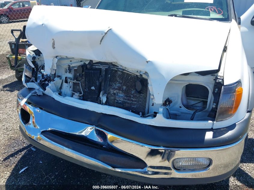 2001 Toyota Tundra Sr5 V8 VIN: 5TBBT44101S198984 Lot: 39605807