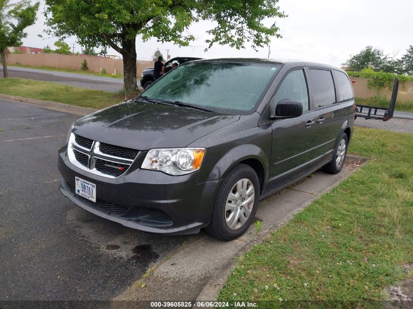 2016 Dodge Grand Caravan Se VIN: 2C4RDGBG5GR136476 Lot: 39605825