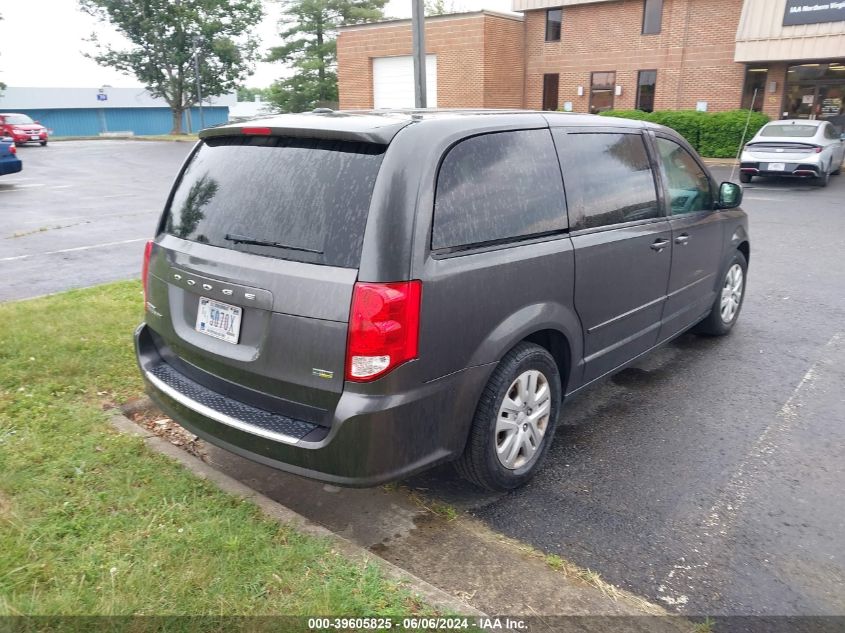 2016 Dodge Grand Caravan Se VIN: 2C4RDGBG5GR136476 Lot: 39605825