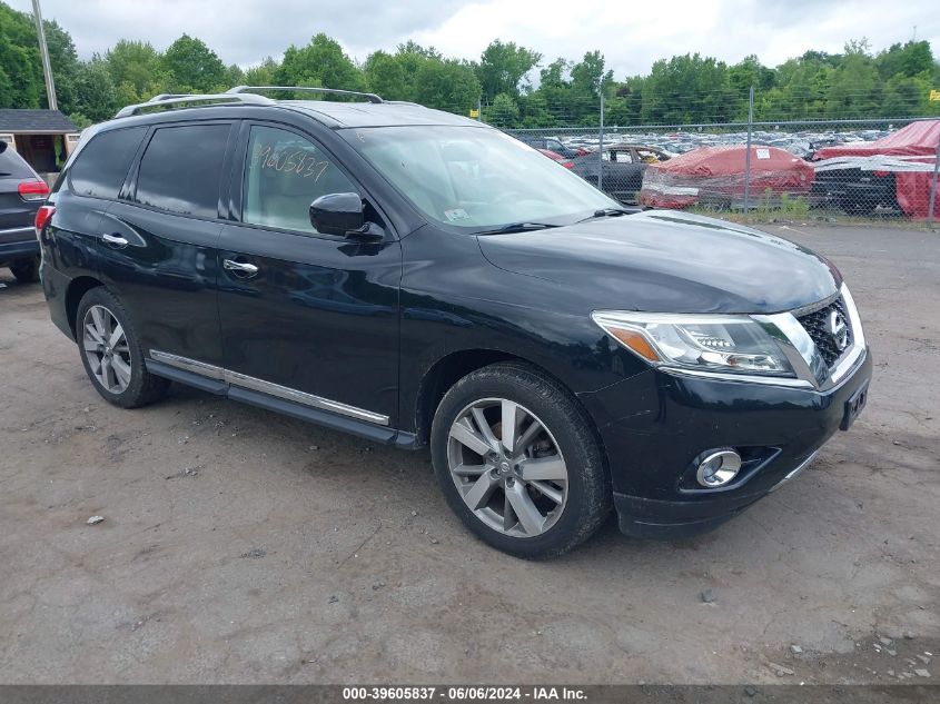 2013 Nissan Pathfinder Platinum VIN: 5N1AR2MM8DC610327 Lot: 39605837