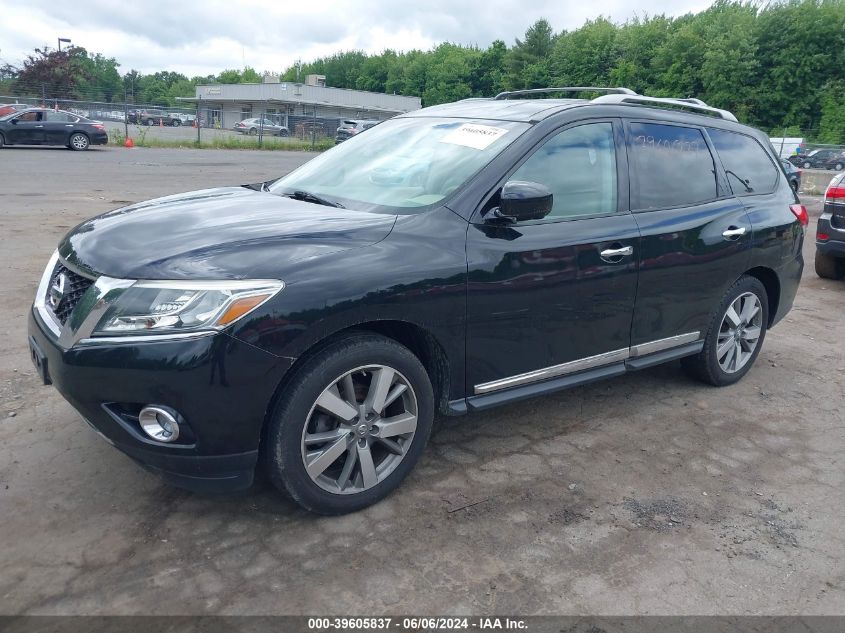 2013 Nissan Pathfinder Platinum VIN: 5N1AR2MM8DC610327 Lot: 39605837