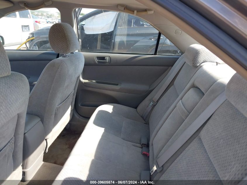 2004 Toyota Camry Le VIN: 4T1BE30K34U835761 Lot: 39605874