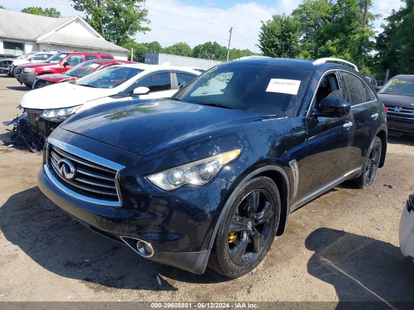 2013 Infiniti Fx37 VIN: JN8CS1MU0DM140479 Lot: 39605881