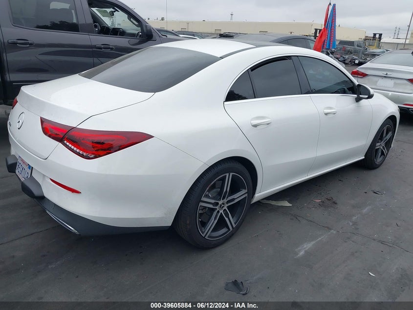 2020 Mercedes-Benz Cla 250 VIN: WDD5J4GB7LN073817 Lot: 39605884