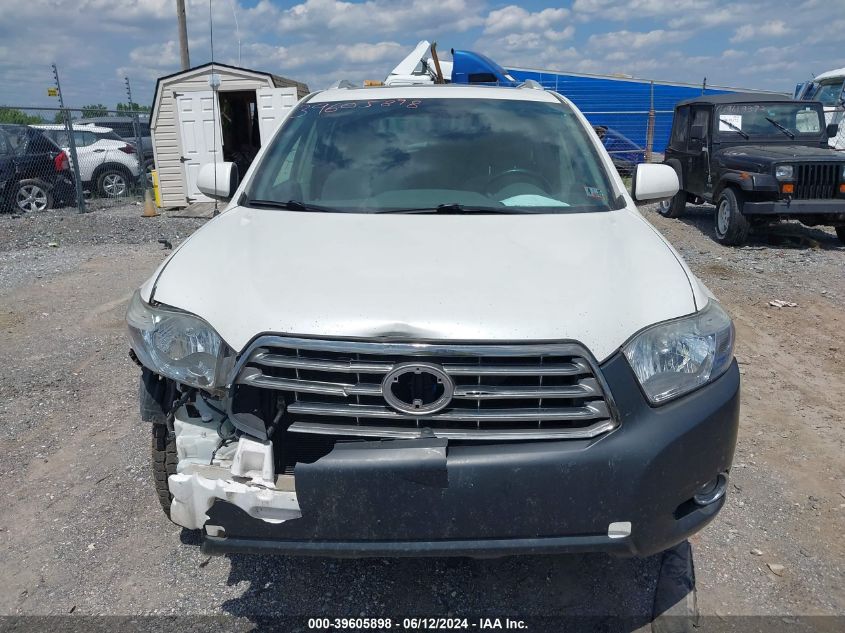 2009 Toyota Highlander VIN: JTEES41A092121154 Lot: 39605898