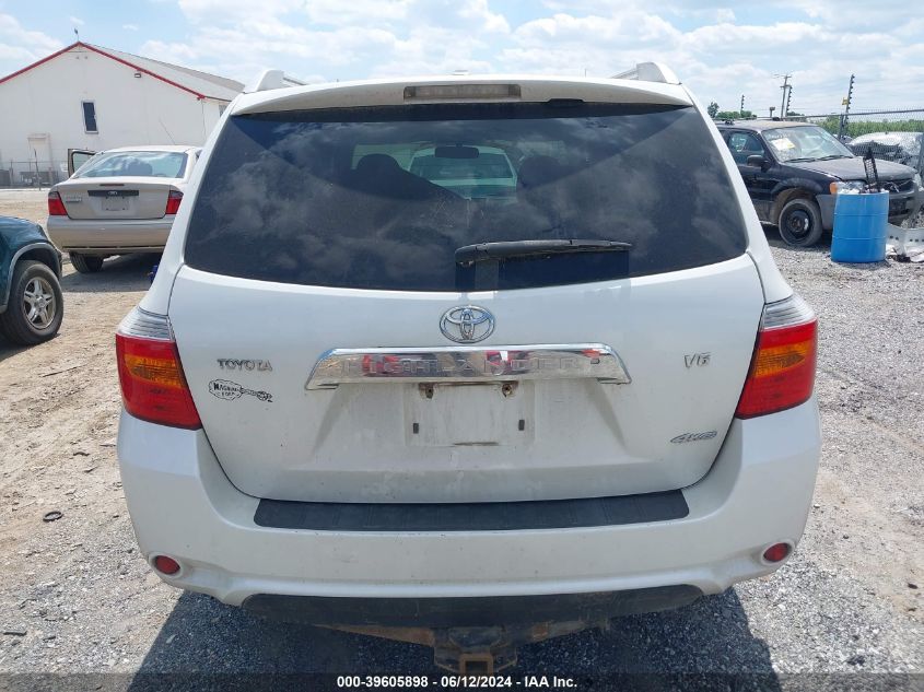 2009 Toyota Highlander VIN: JTEES41A092121154 Lot: 39605898