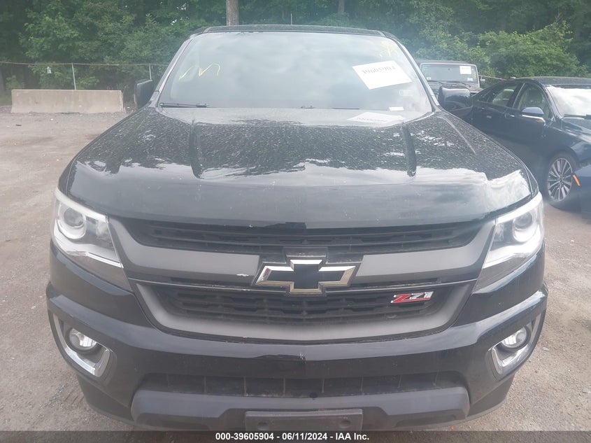 VIN 1GCGTDEN4J1108957 2018 CHEVROLET COLORADO Z71