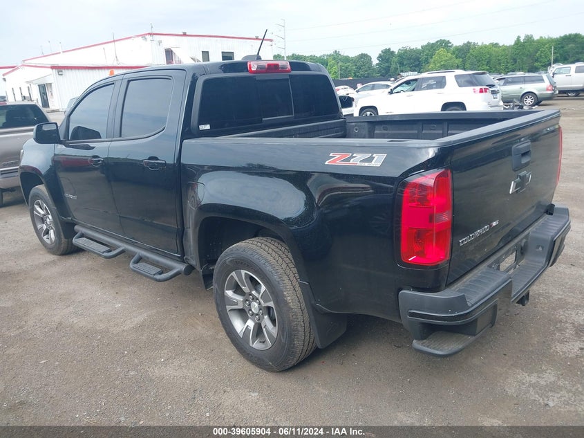 VIN 1GCGTDEN4J1108957 2018 CHEVROLET COLORADO Z71