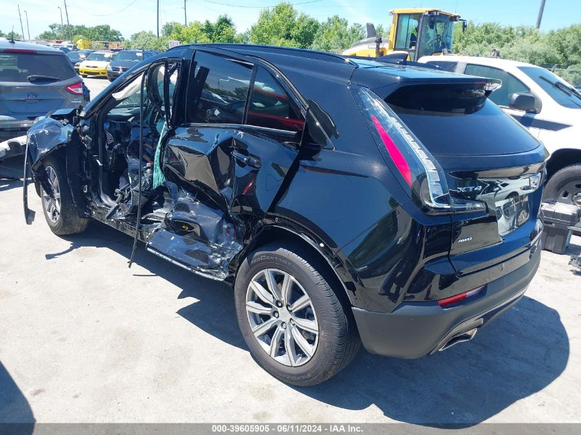 2023 Cadillac Xt4 Awd Sport VIN: 1GYFZFR41PF171365 Lot: 39605905