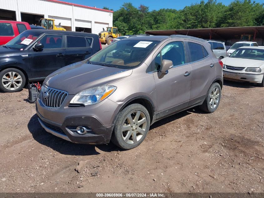 2014 Buick Encore Leather VIN: KL4CJCSB2EB532642 Lot: 39605906