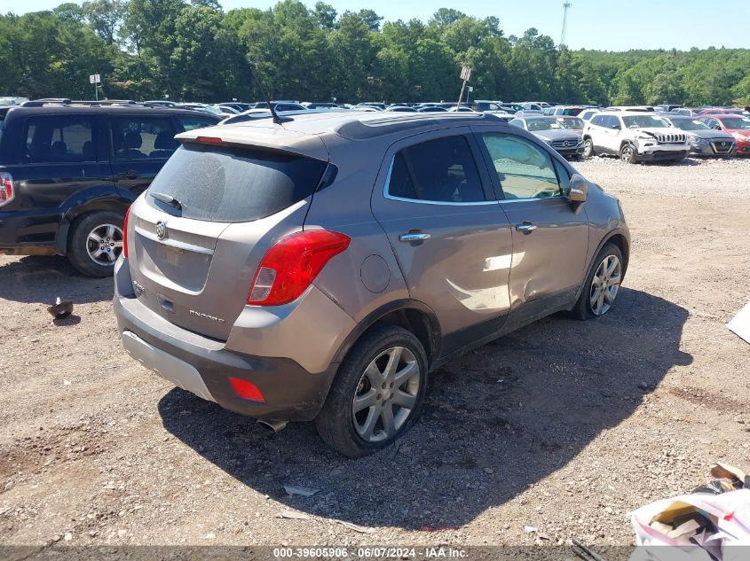 2014 Buick Encore Leather VIN: KL4CJCSB2EB532642 Lot: 39605906