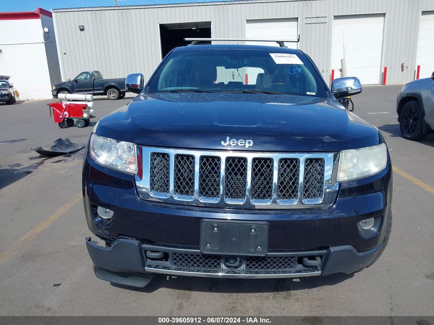 2011 Jeep Grand Cherokee Overland VIN: 1J4RR6GT4BC662806 Lot: 39605912