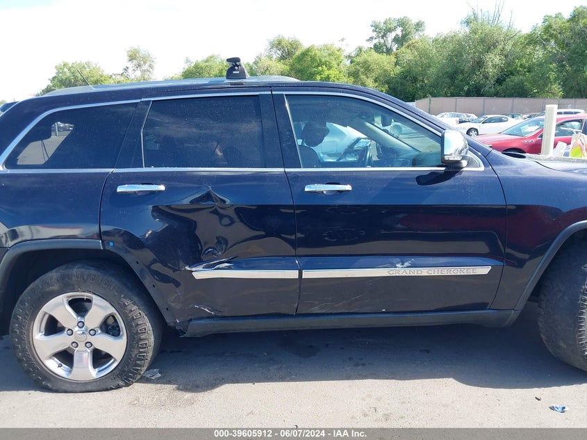 2011 Jeep Grand Cherokee Overland VIN: 1J4RR6GT4BC662806 Lot: 39605912