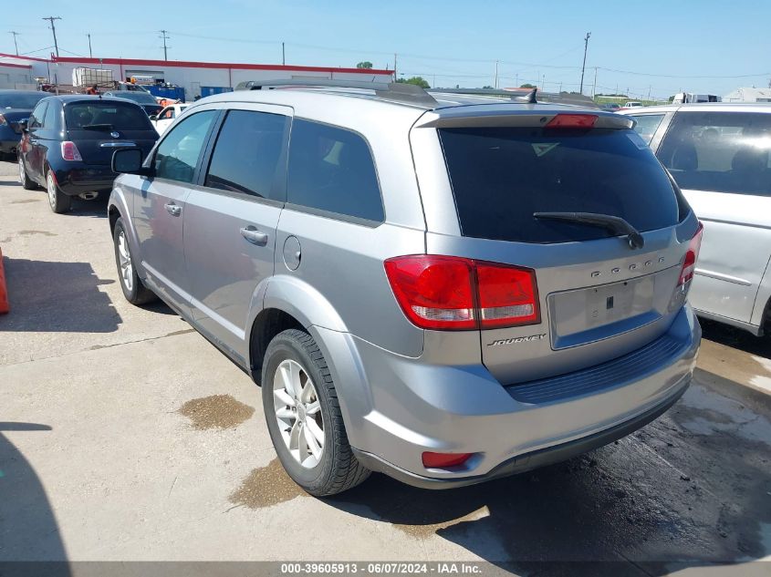 2016 Dodge Journey Sxt VIN: 3C4PDCBB0GT198336 Lot: 39605913