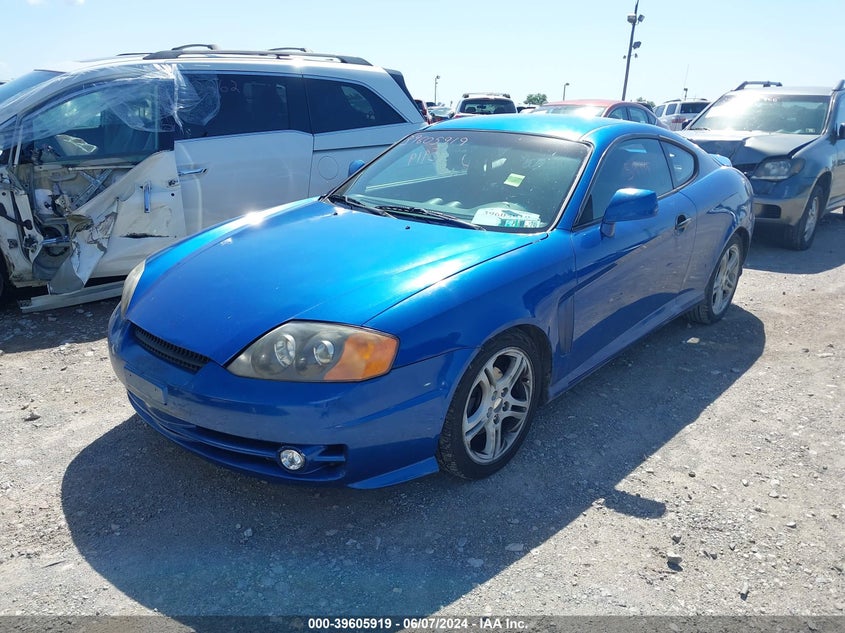 2004 Hyundai Tiburon Gt V6/Gt V6 Special Edition VIN: KMHHN65F54U126773 Lot: 39605919