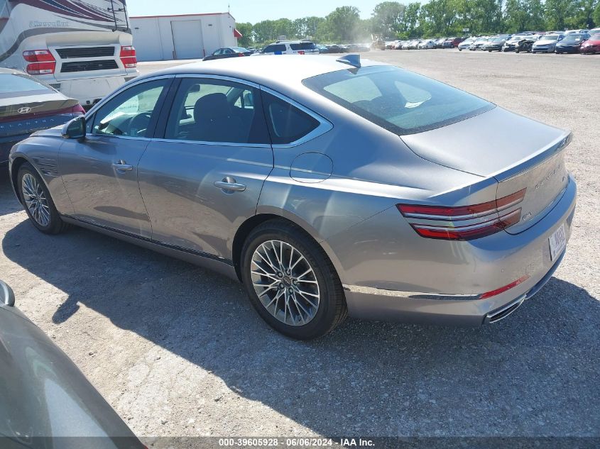 2024 Genesis G80 2.5T Awd VIN: KMTGB4SC3RU241839 Lot: 39605928