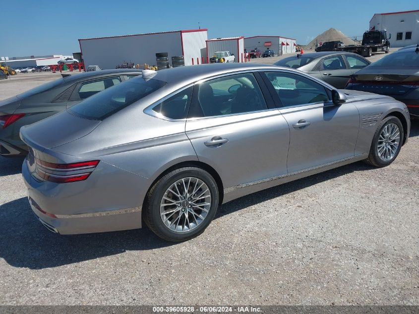 2024 Genesis G80 2.5T Awd VIN: KMTGB4SC3RU241839 Lot: 39605928