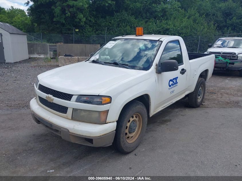 2011 Chevrolet Colorado Work Truck VIN: 1GCCSBF92B8104650 Lot: 39605940