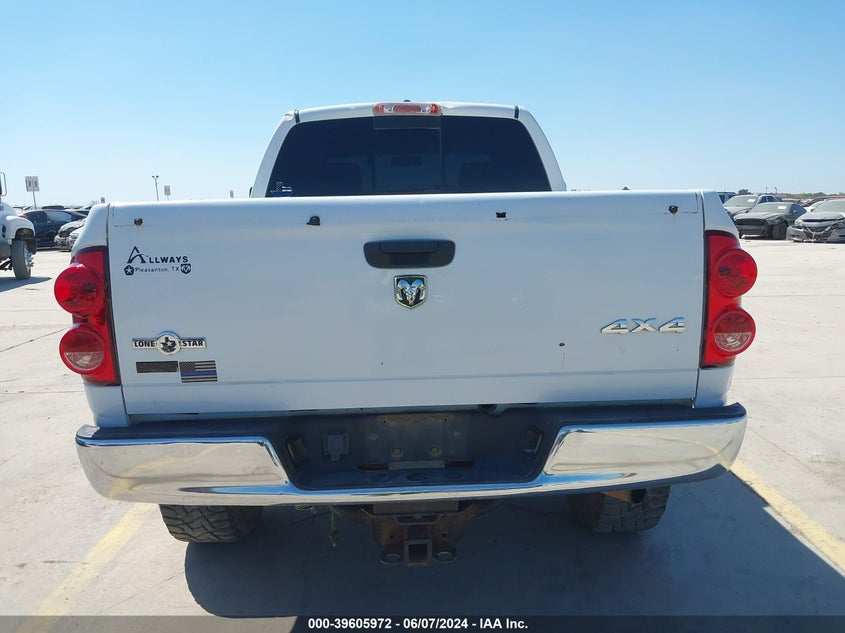 2008 Dodge Ram 1500 Slt VIN: 1D7HU18N28S522762 Lot: 39605972