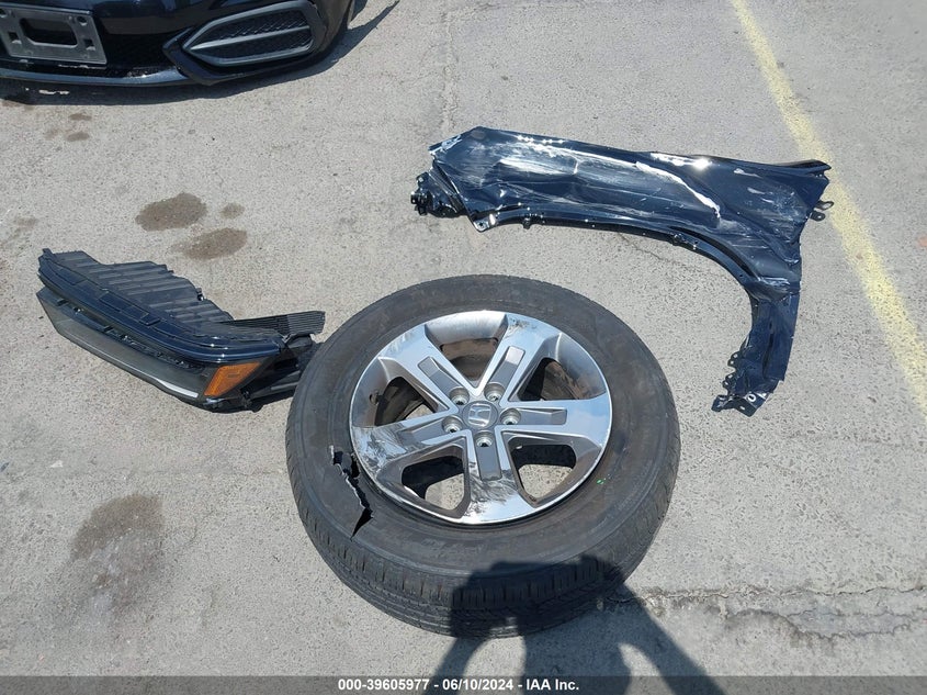 2023 Honda Pilot 2Wd Ex-L 7 Passenger VIN: 5FNYG2H50PB009383 Lot: 39605977