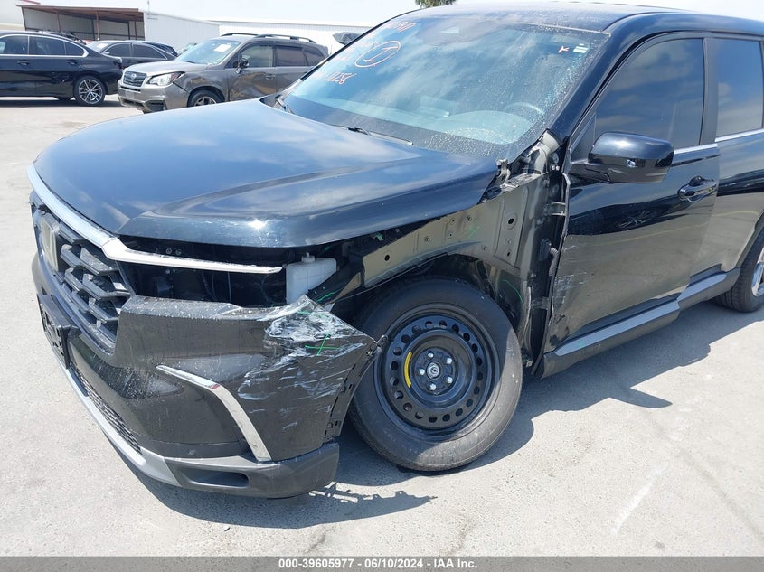 2023 Honda Pilot 2Wd Ex-L 7 Passenger VIN: 5FNYG2H50PB009383 Lot: 39605977