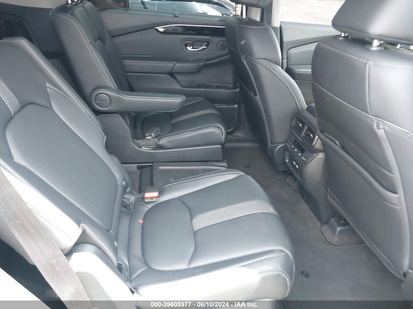 2023 Honda Pilot 2Wd Ex-L 7 Passenger VIN: 5FNYG2H50PB009383 Lot: 39605977