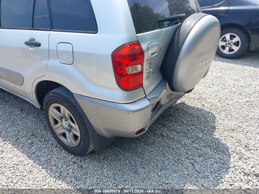 2004 Toyota Rav4 VIN: JTEGD20V740017292 Lot: 39605979