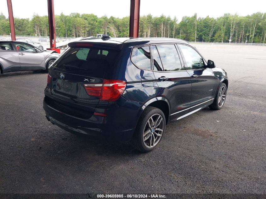 2017 BMW X3 XDRIVE35I - 5UXWX7C50H0U41417