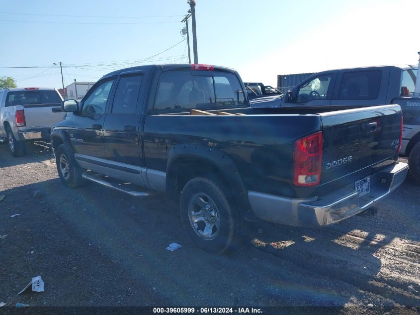 2003 Dodge Ram 1500 Slt/Laramie/St VIN: 1D7HU18D13J672464 Lot: 39605999