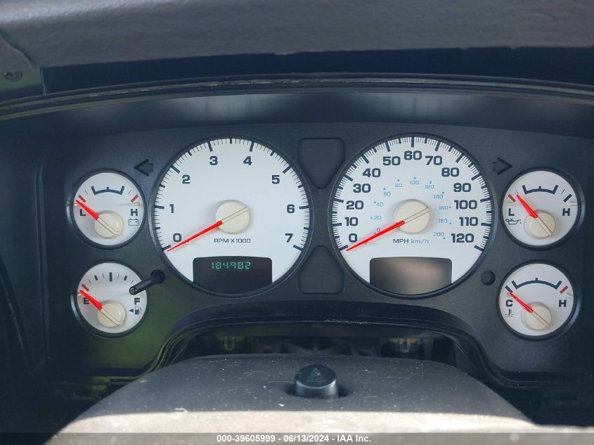 2003 Dodge Ram 1500 Slt/Laramie/St VIN: 1D7HU18D13J672464 Lot: 39605999