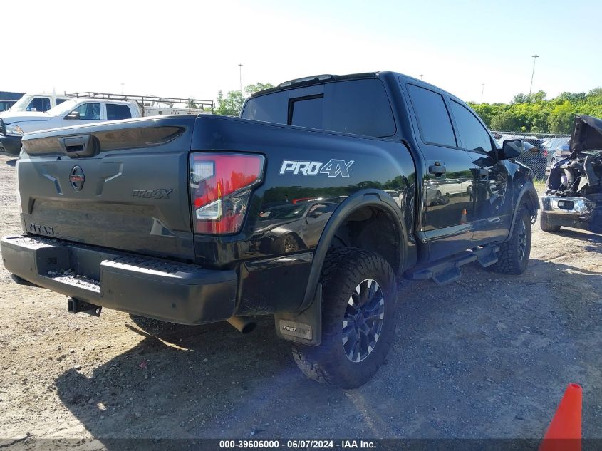 2021 Nissan Titan Pro-4X 4X4 VIN: 1N6AA1EDXMN535328 Lot: 39606000