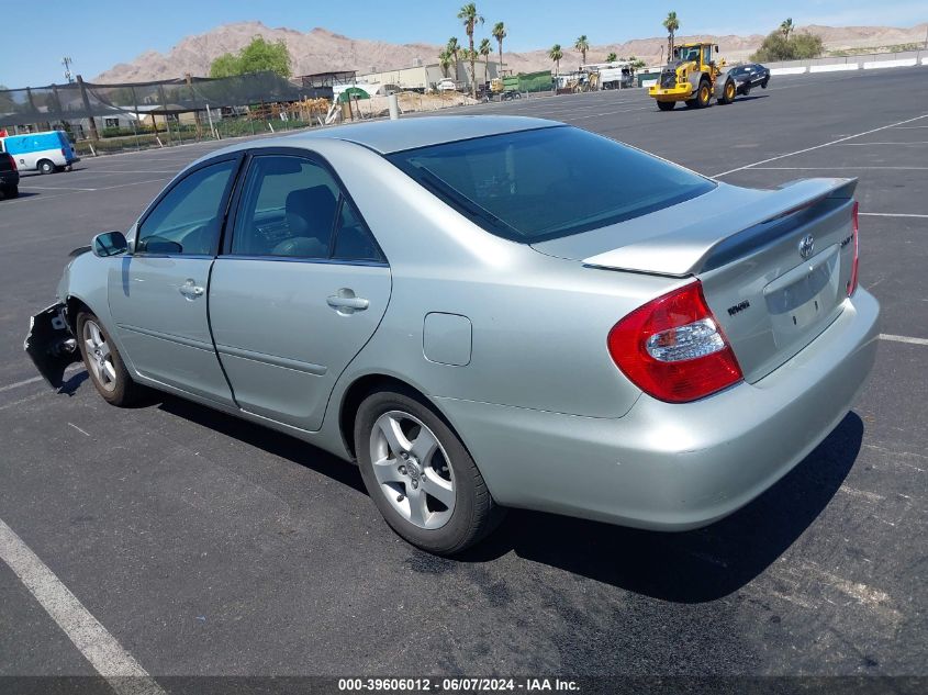 2004 Toyota Camry Se V6 VIN: JTDBA30K040005441 Lot: 39606012