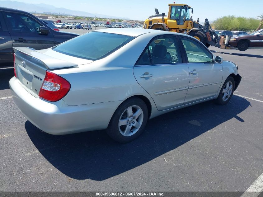 2004 Toyota Camry Se V6 VIN: JTDBA30K040005441 Lot: 39606012