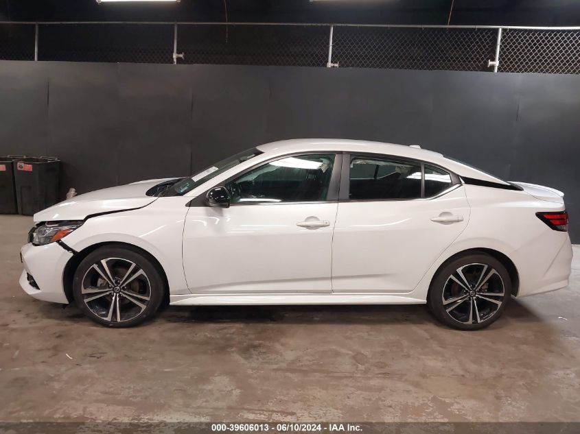 2021 Nissan Sentra Sr Xtronic Cvt VIN: 3N1AB8DV9MY307765 Lot: 39606013