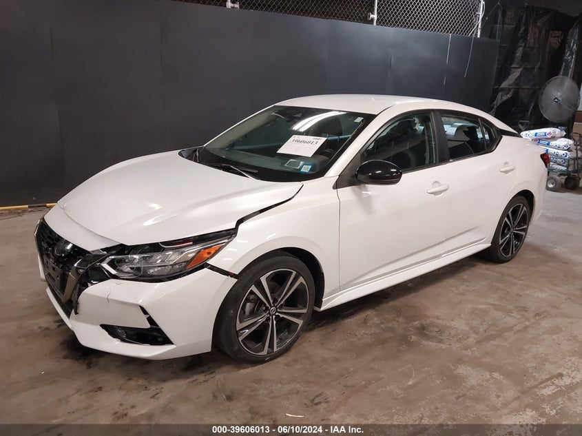 VIN 3N1AB8DV9MY307765 2021 NISSAN SENTRA SR