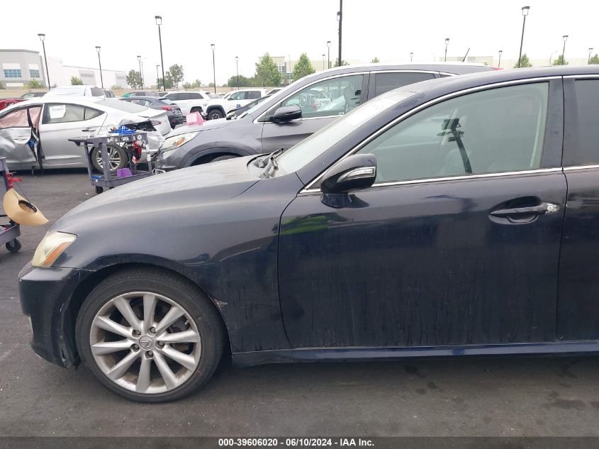 2010 Lexus Is 250 VIN: JTHBF5C23A5124378 Lot: 39606020