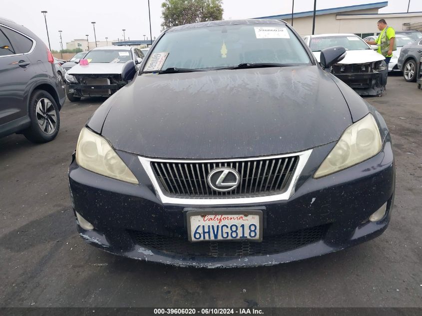 2010 Lexus Is 250 VIN: JTHBF5C23A5124378 Lot: 39606020