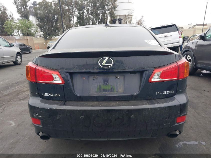 2010 Lexus Is 250 VIN: JTHBF5C23A5124378 Lot: 39606020