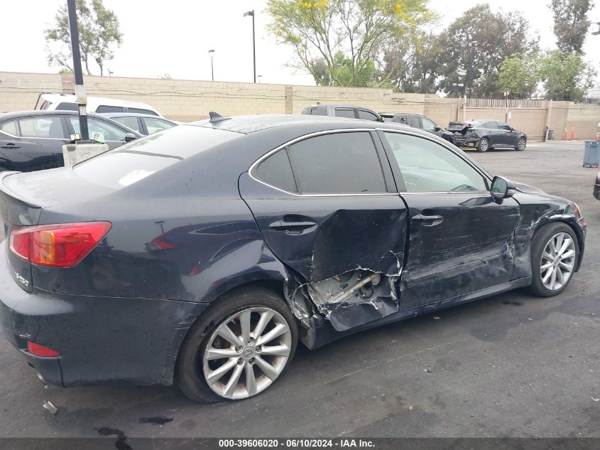 2010 Lexus Is 250 VIN: JTHBF5C23A5124378 Lot: 39606020