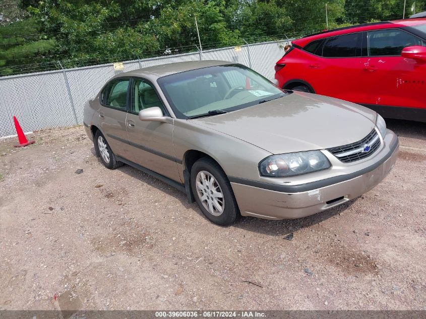 2002 Chevrolet Impala VIN: 2G1WF52E129304065 Lot: 39606036