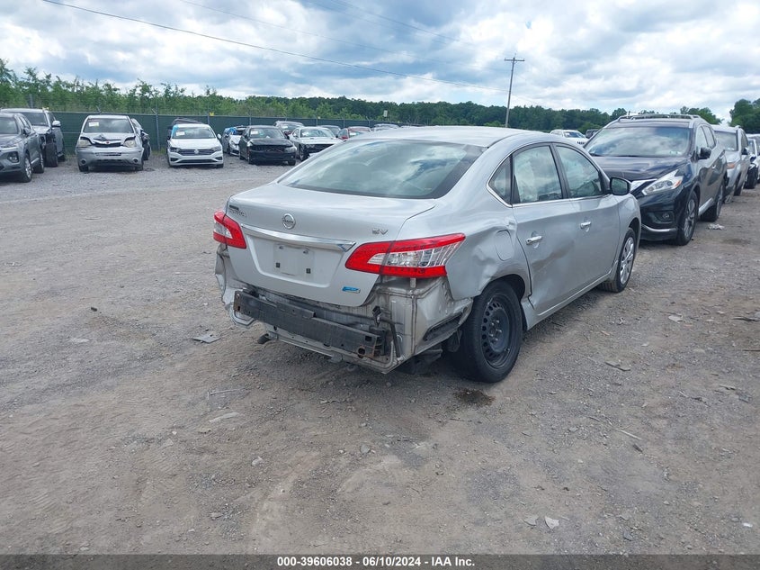2014 Nissan Sentra Fe+ S/Fe+ Sv/S/Sl/Sr/Sv VIN: 1N4AB7AP0EN852478 Lot: 39606038