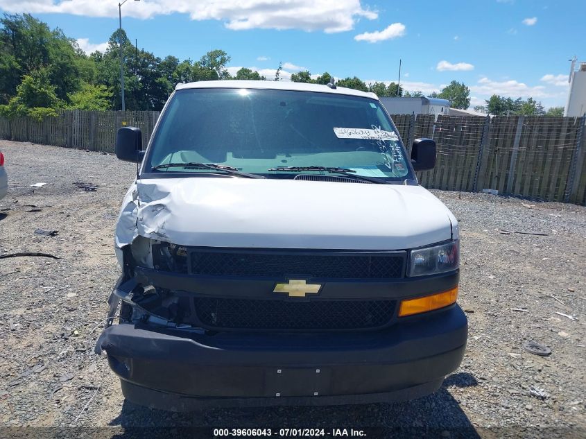 2021 Chevrolet Express Cargo Rwd 2500 Regular Wheelbase Wt VIN: 1GCWGAFP0M1233232 Lot: 39606043