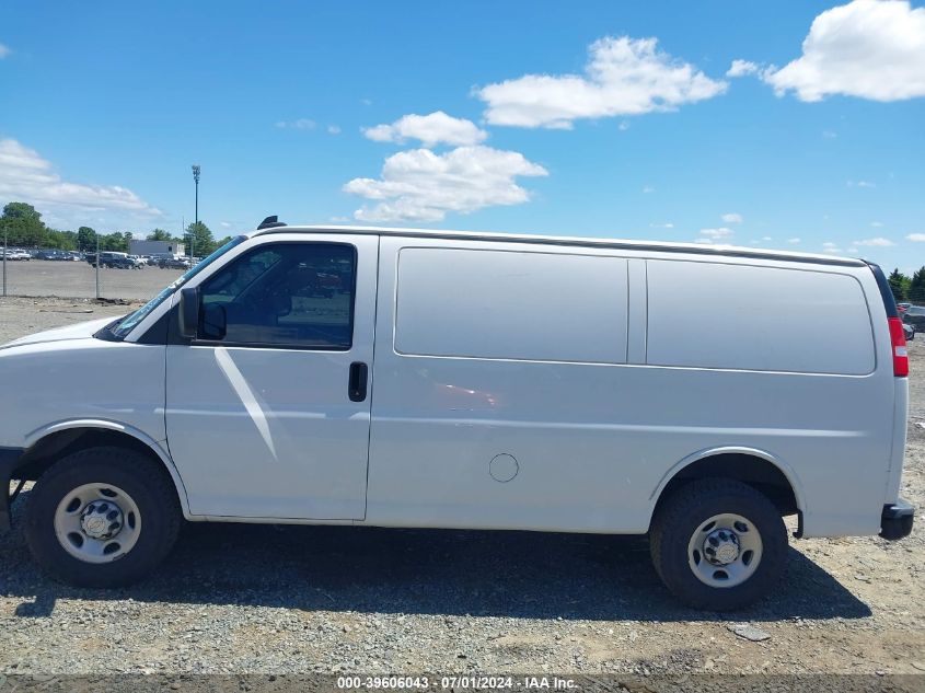 2021 Chevrolet Express Cargo Rwd 2500 Regular Wheelbase Wt VIN: 1GCWGAFP0M1233232 Lot: 39606043