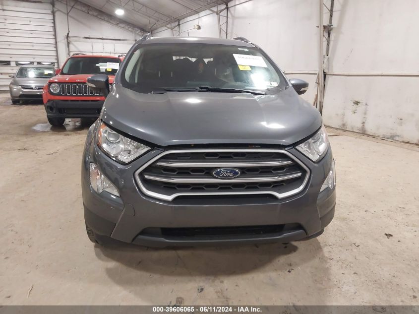 2021 Ford Ecosport Se VIN: MAJ6S3GLXMC405878 Lot: 39606065
