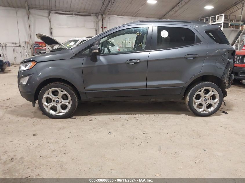 2021 Ford Ecosport Se VIN: MAJ6S3GLXMC405878 Lot: 39606065