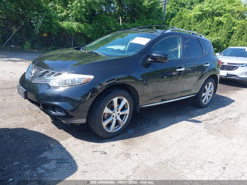 2014 Nissan Murano Le VIN: JN8AZ1MU2EW402317 Lot: 39606066