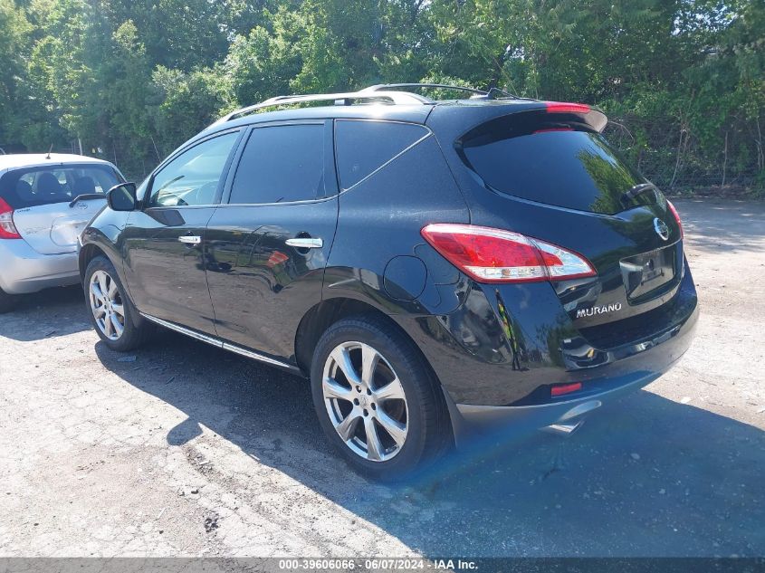 2014 Nissan Murano Le VIN: JN8AZ1MU2EW402317 Lot: 39606066