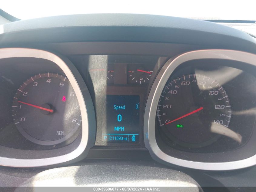 2012 Chevrolet Equinox 1Lt VIN: 2GNALDEK6C6298036 Lot: 39606077